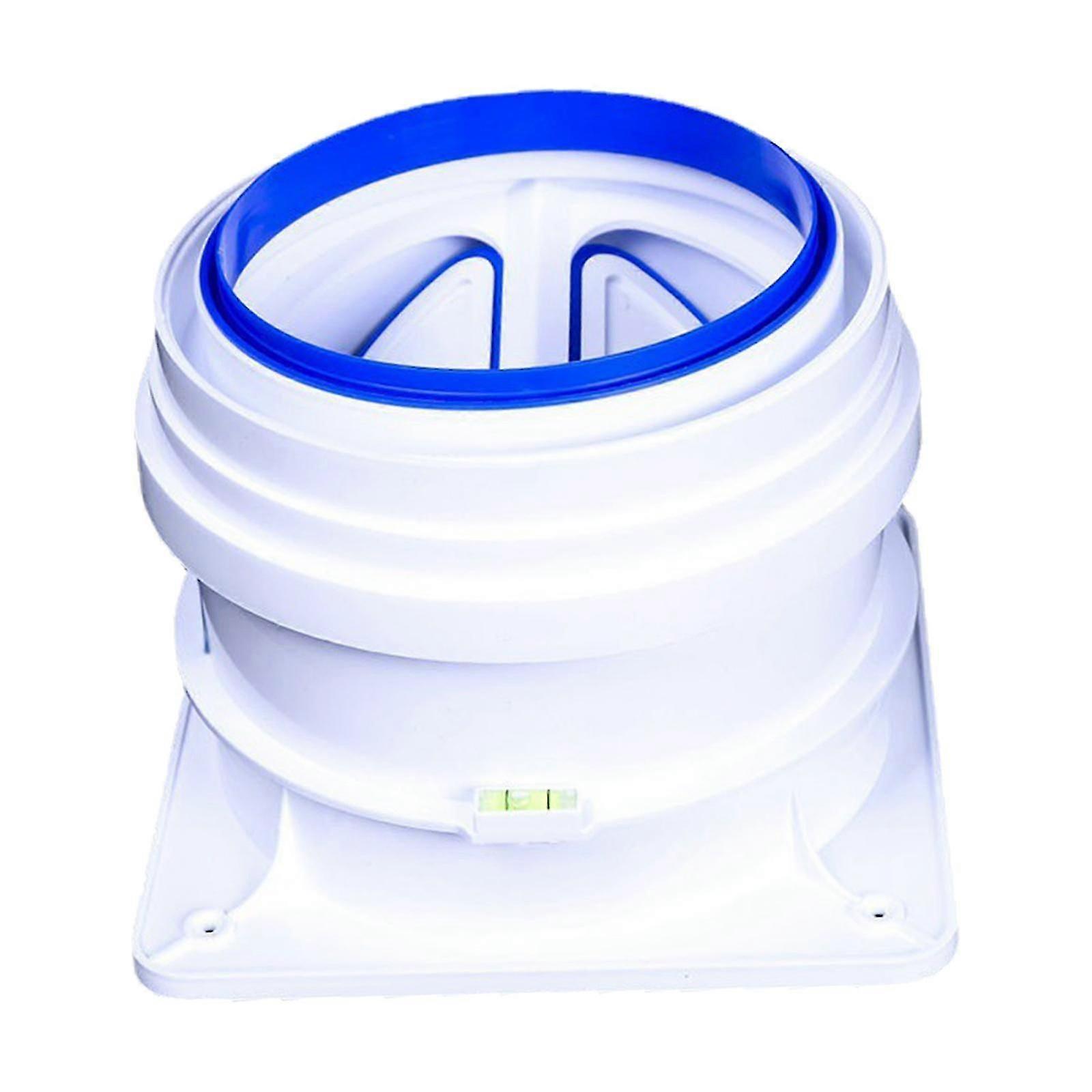 Backdraft Damper Draft Blocker Vent with Flange Wall Shutter Odor Resistant