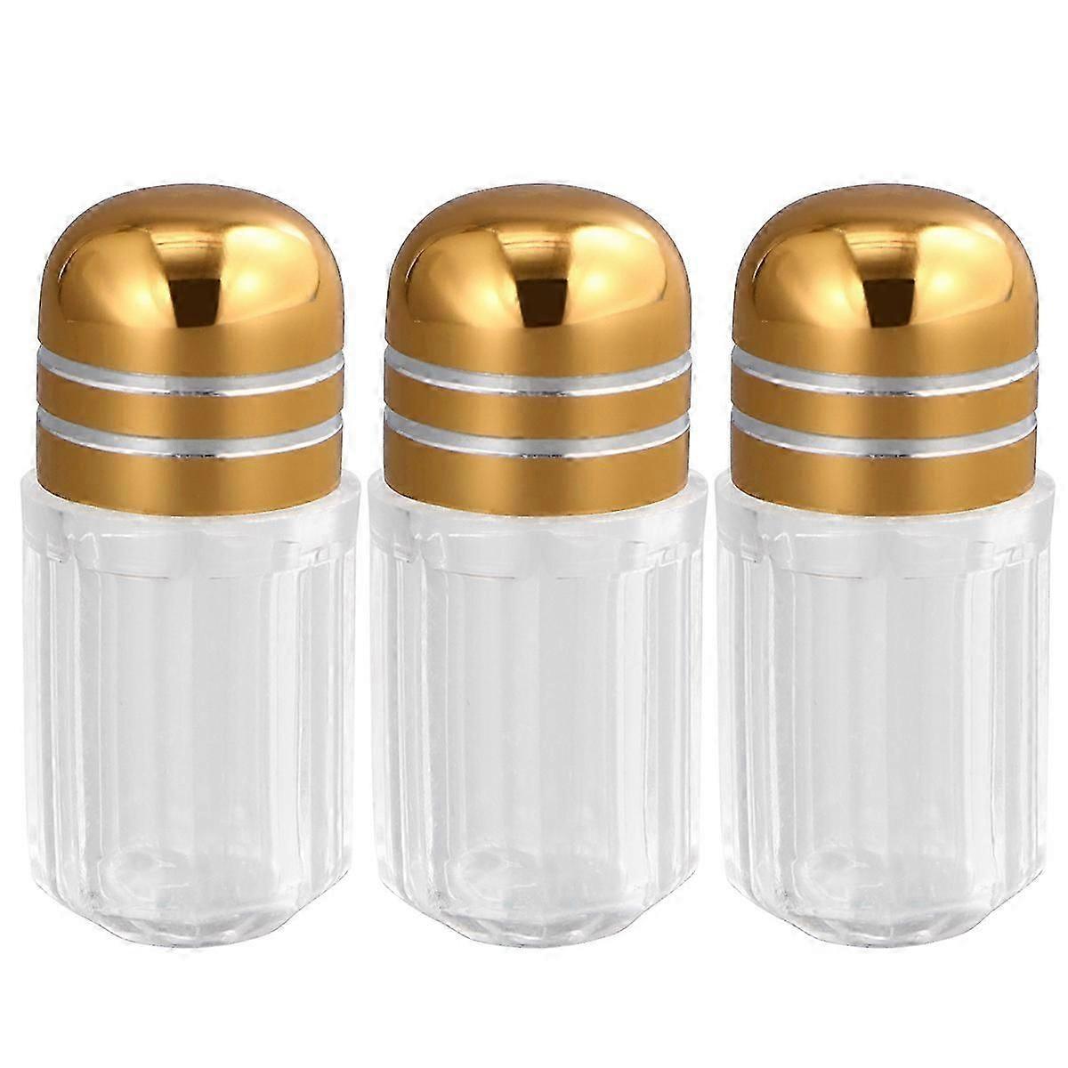 Capsule Storage Bottles for Storage Use Plastic 50Pcs Transparent Container
