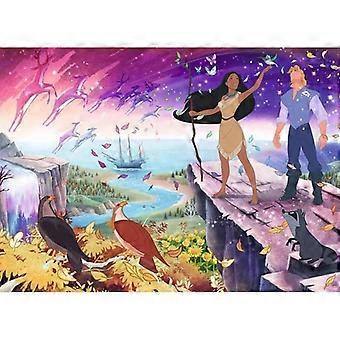 Puzzle Ravensburger 1000 pièces - Disney Pocahontas - Couleur unique - Dessins animés et bandes dessinées