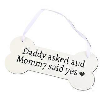 Wooden Pet Ornament Dog Bone Ornament Holiday Photo Prop