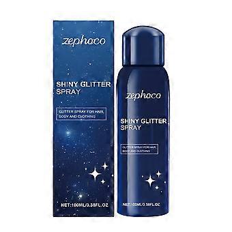 Zephoco Body Glow Spray - Flash Powder Brightening And Moisturizing Nightclub Party Body Collarbone Glow Spray