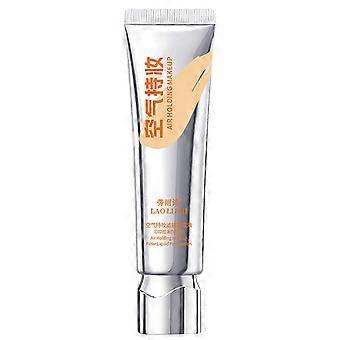 Base líquida com filtro de maquiagem que retém o ar, longa duração, remoção sem maquiagem, corretivo natural, maquiagem facial leve.
