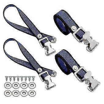 4PCS ll Stelten Riemen, Verstelbare ll Voetband Riemen Kit, Vervangend Onderdeel voor Stelten