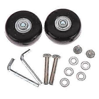 Luggage Suitcase Replacement Wheels Suitcase Repair Od 50mm Axles Deluxe + Screw Hfmqv -t
