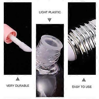 Lip Gloss Tube Plastic Refillable Bottle for Storage Use 10Pcs Set