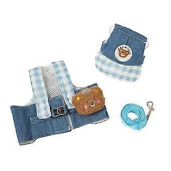 1 pc No-Pull Pet Harness, Size XL | Slim fit, adjustable, padded, 1.5 m rope