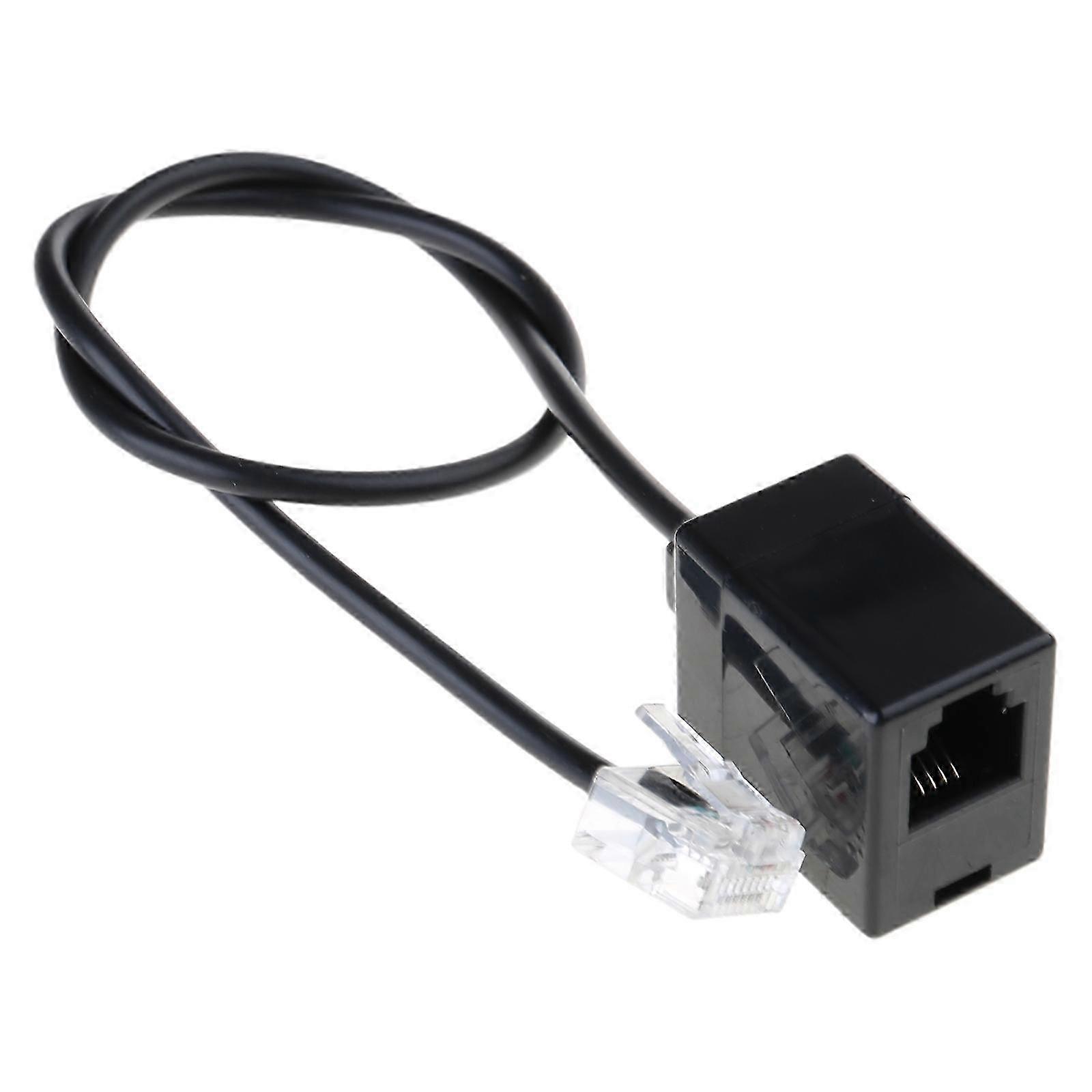 35cm ABS RJ45-RJ11 Conversion Cable
