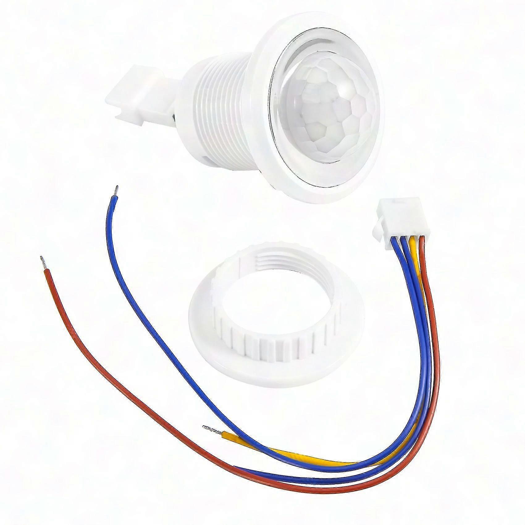 Mini PIR Motion Sensor 220V Adjustable Time Infrared Automatic LED Light Switch