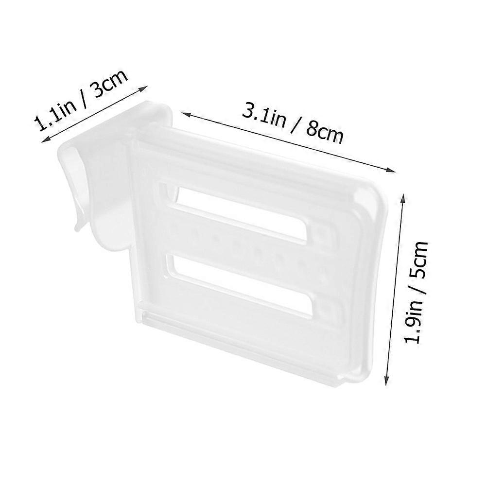 Fridge Partition Plate Plastic Adjustable Divider for 4Sets