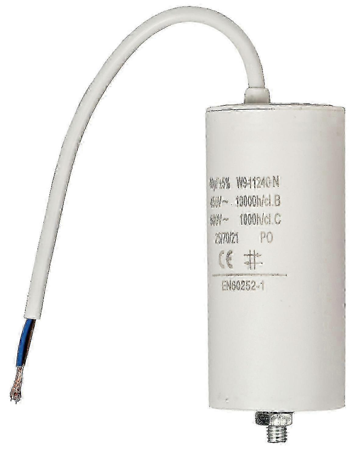 450V 40.0uf Capacitor with Cable Electric Circuit Component