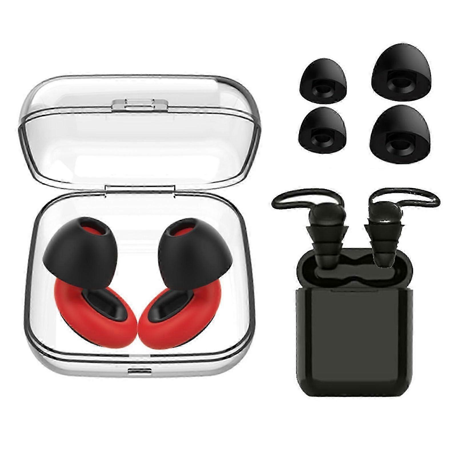 Flexible Memory Foam Silicone Ear Plugs