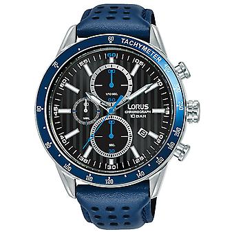 Lorus Watch for Analog Quartz Men with Cowhide Bracelet RM337GX9