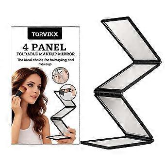 Foldable Makeup Mirror,4 Way Mirror,360 Degree Handheld Desktop Portable Self Hair Haircut Makeup Barber Mirrors,for Hair_yzad