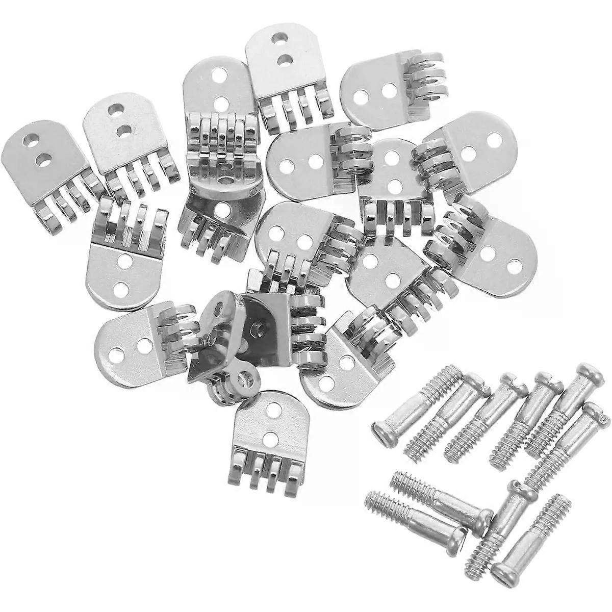 Hinge Replacement Kit 4.5mm 5 Sets Zinc Alloy