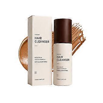 Hair Shampoo (Dark Brown) Convenient and Easy to Color to Create Fashionable Hair Color Moisturizing and Smooth Hair Care Cross-Border