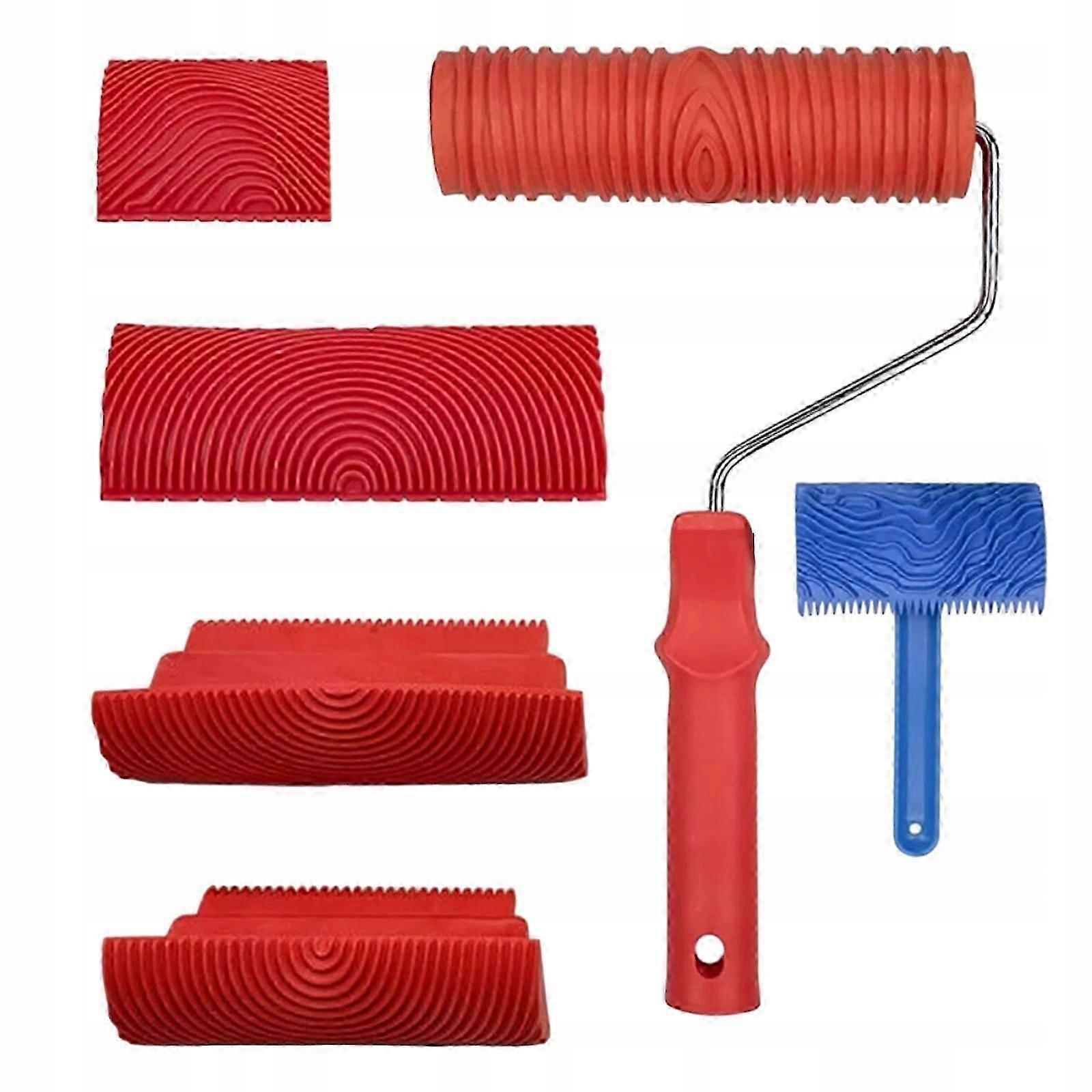 Rubber Texture Rollers for Wood Effect