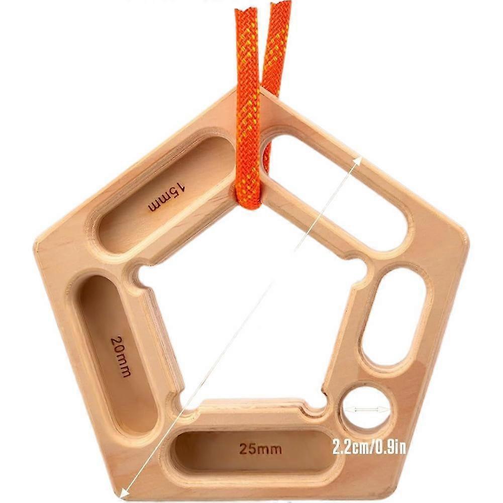 2 Pack Wooden Climbing Training Block