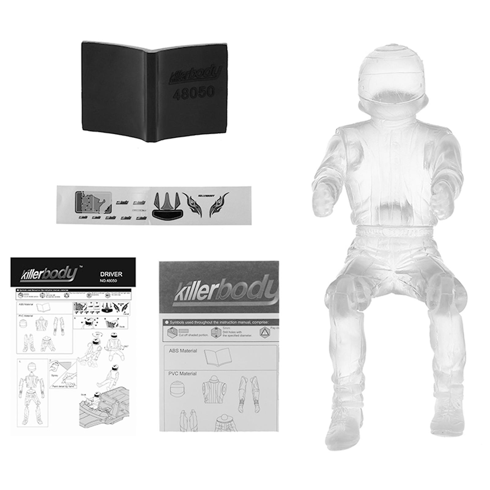 Rc Car Driver 130mm Total Height Abs Diy Part