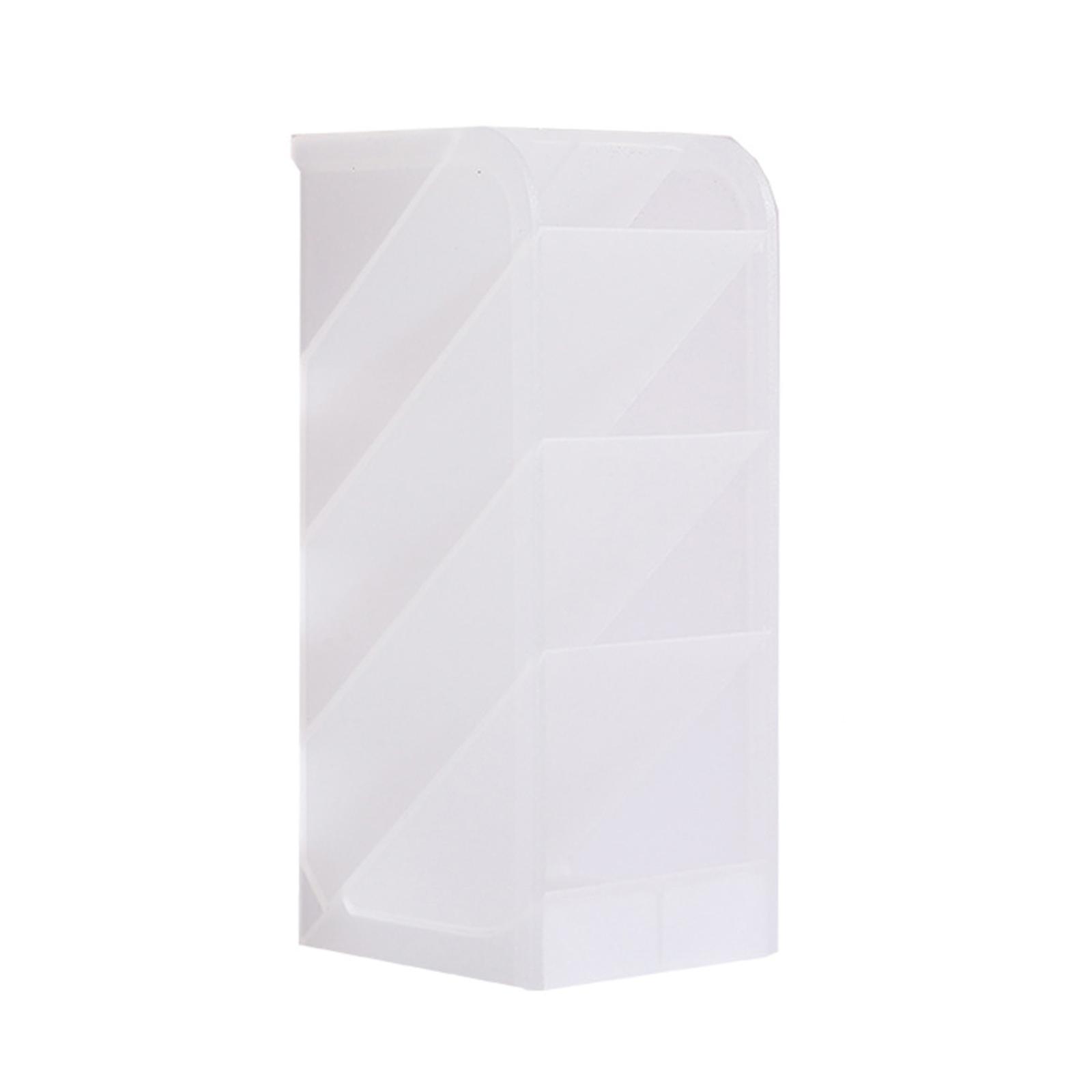 Pen Storage Box Plastic Strong Creative Multiple Purposes PP Transparent Classic Durable Stationery