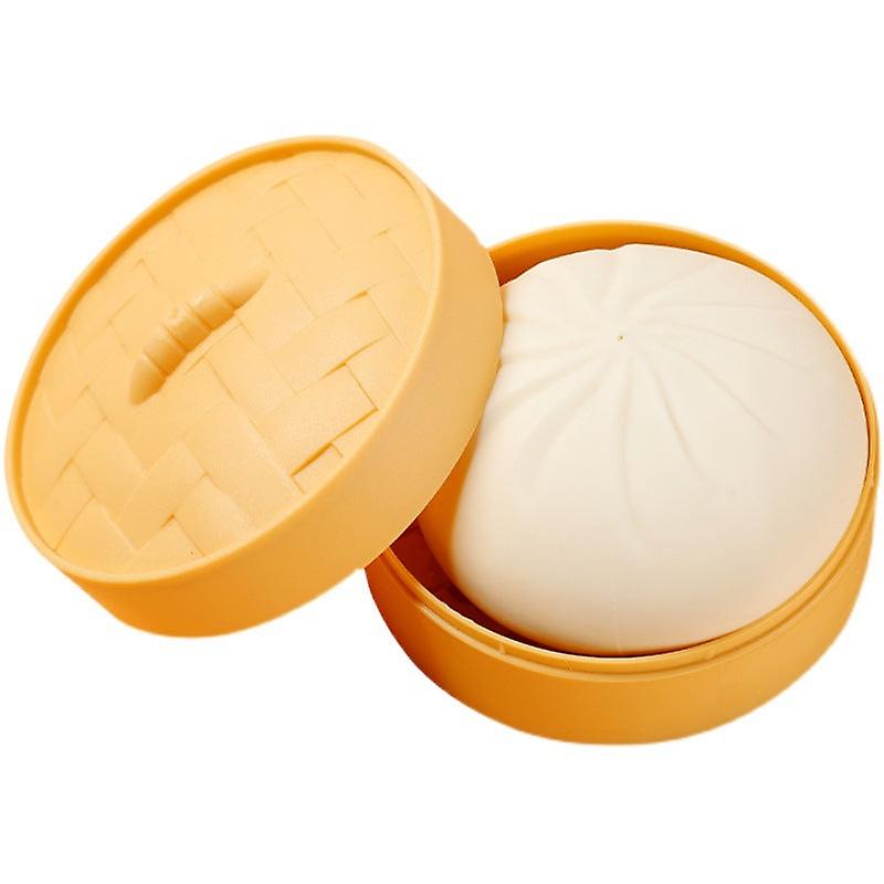 Simulation Large Steamed Stuffed Bun Vent Decompression Artifact Slow Rebound Squeezing Toy Pressure Reduction Toy Fake Food