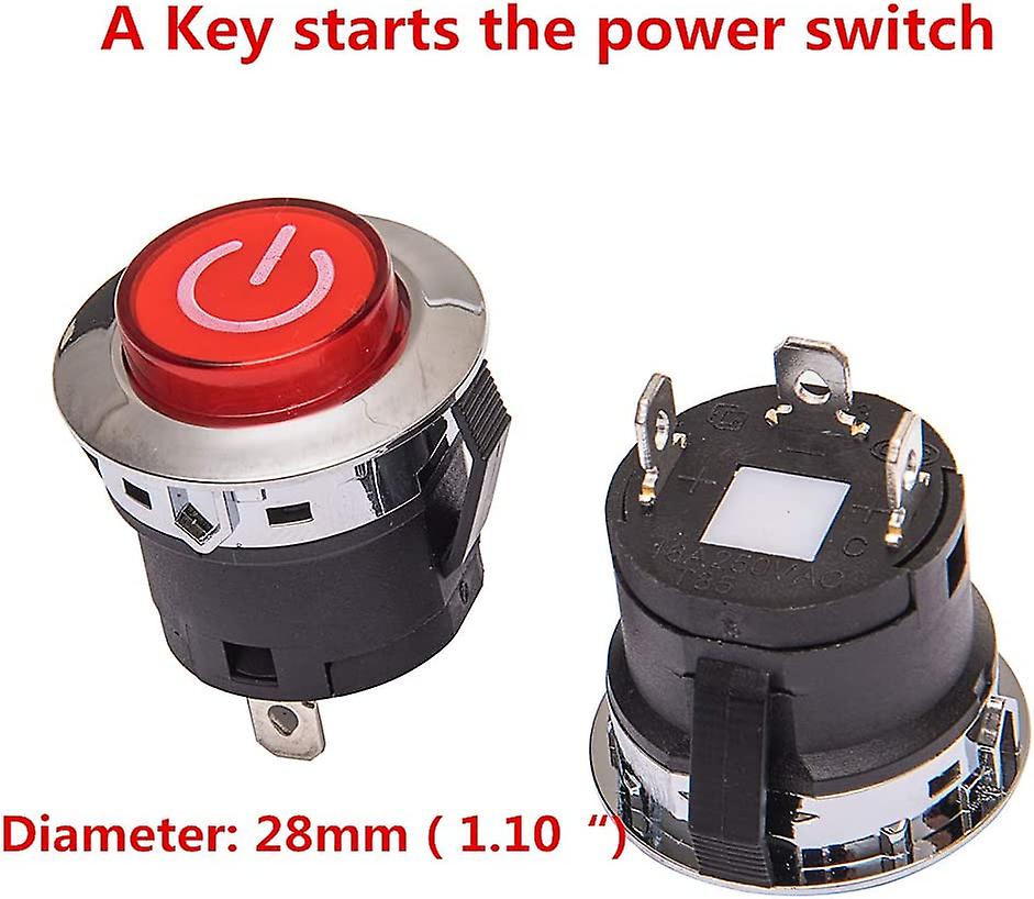 A Key Starts The Power Switch Button Start Switch Accessory, For Kids ...