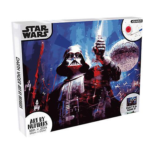 DARTH VADER Official Aquarius Star Wars Art By Numbers High Pigment Non Toxic