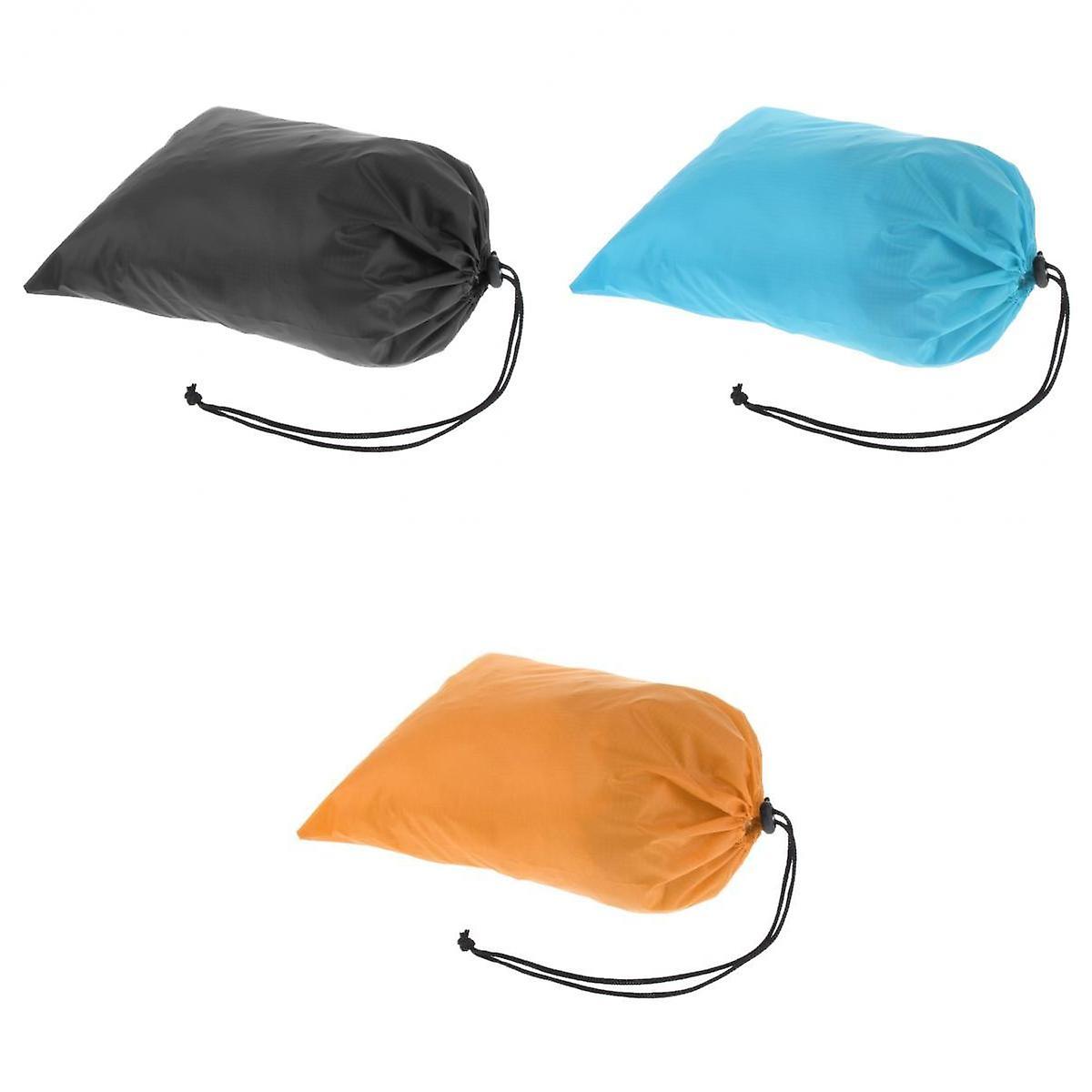 2Pcs Waterproof Drawstring Storage Bag Stuff Bag for Clothes Shoes  3 Colors