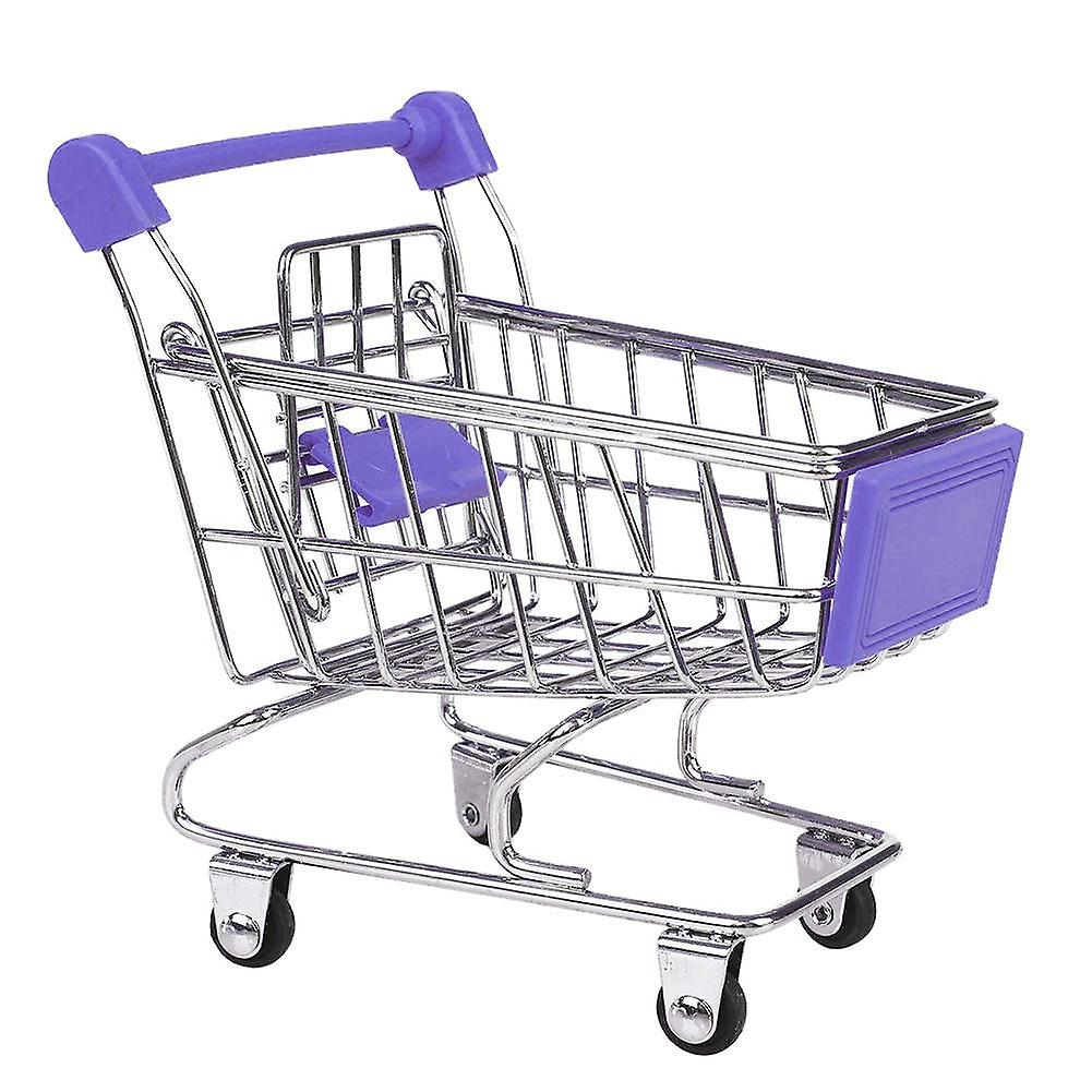 Mini carrito de compras Trolley Toy Purple