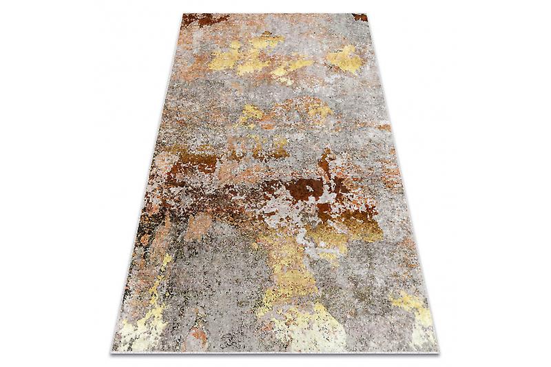 MIRO 51463.802 washing carpet Abstraction anti-slip - grey / gold