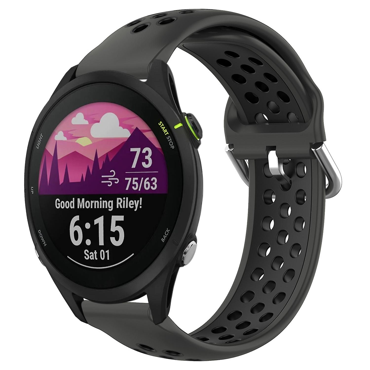 22mm Silicone Watch Band For Garmin Forerunner 255