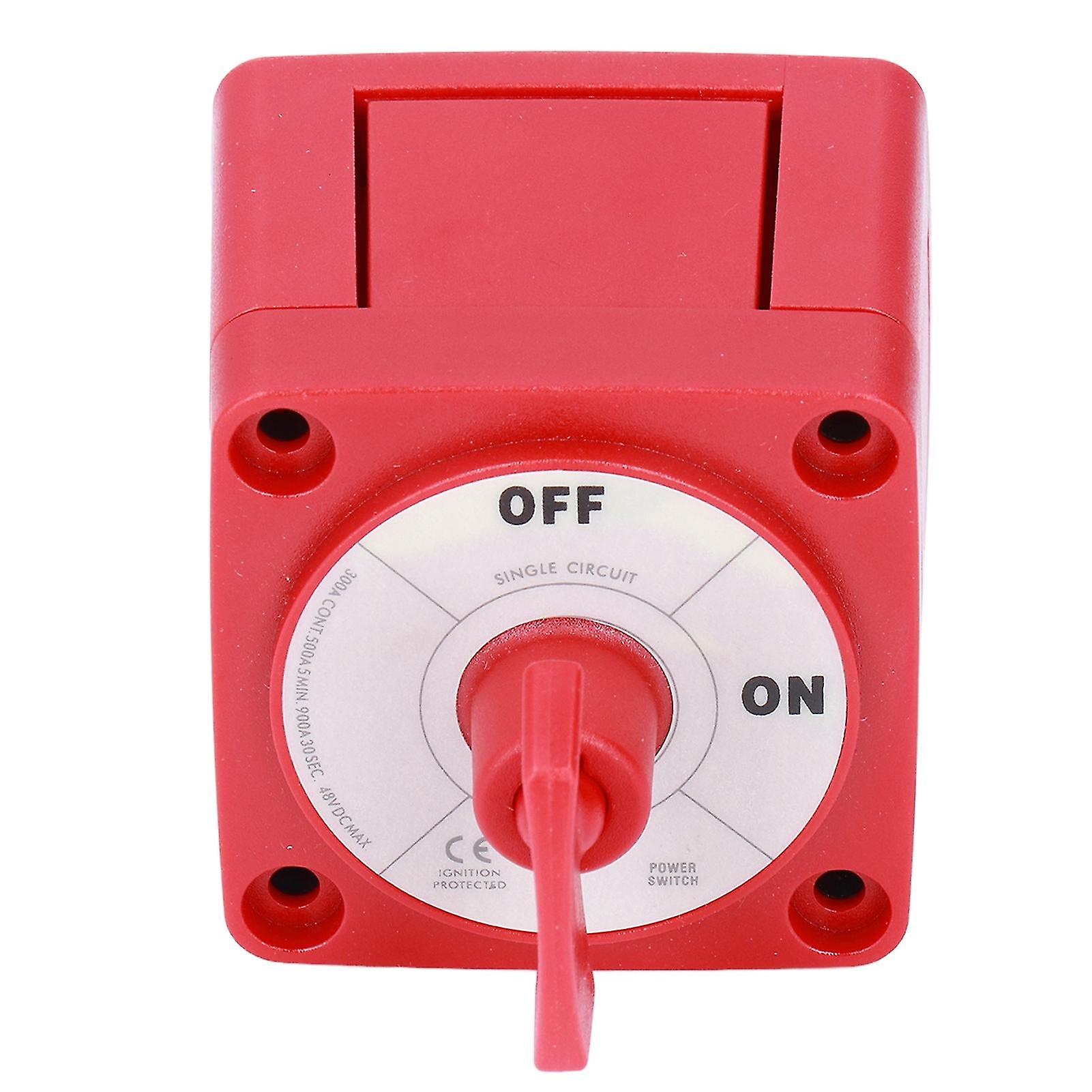 300A Battery Switch Single Loop Battery Selector Switch For Yachts Rvs Modified Cars