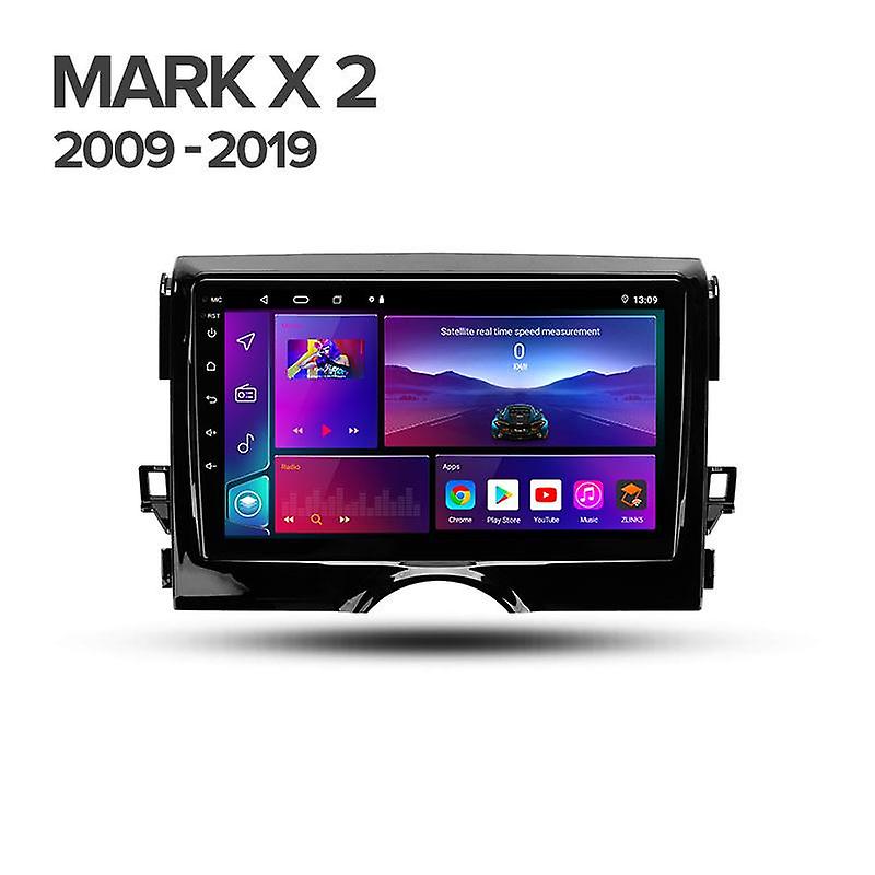 For Toyota Mark X 2 X130 2009 -2019 Car Radio Multimedia Video Player Navigation GPS Android No 2din