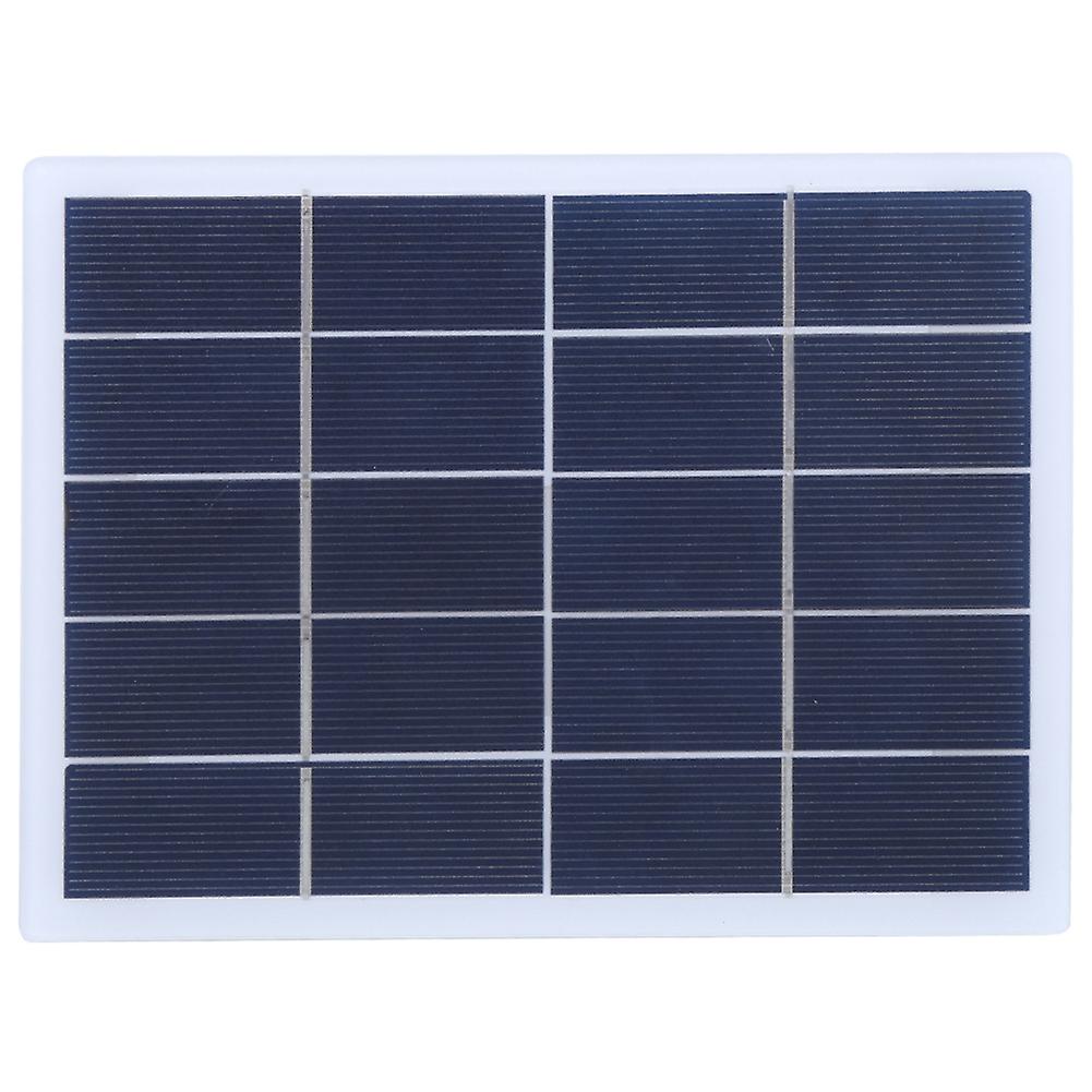 Solar Panel 3W 5V Polycrystalline Silicon Solar Panel Laminate Solar DIY DC Output Charger Battery for Home Project DIY Emergency Charge