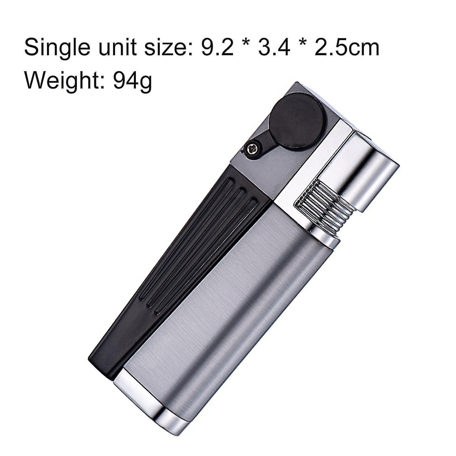 Portable Metal Pipe Lighter Foldable Open Flame Small Lighter compatible with Boyfriend Husband Gift From Yaying