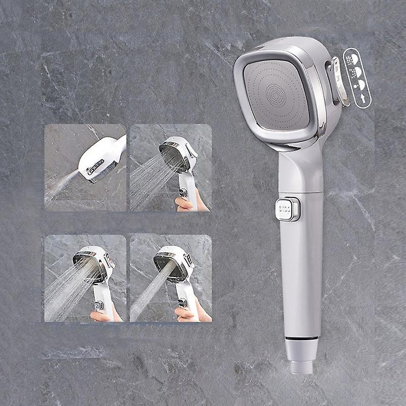 Shower Head,Style: Electroplating White Electroplating White