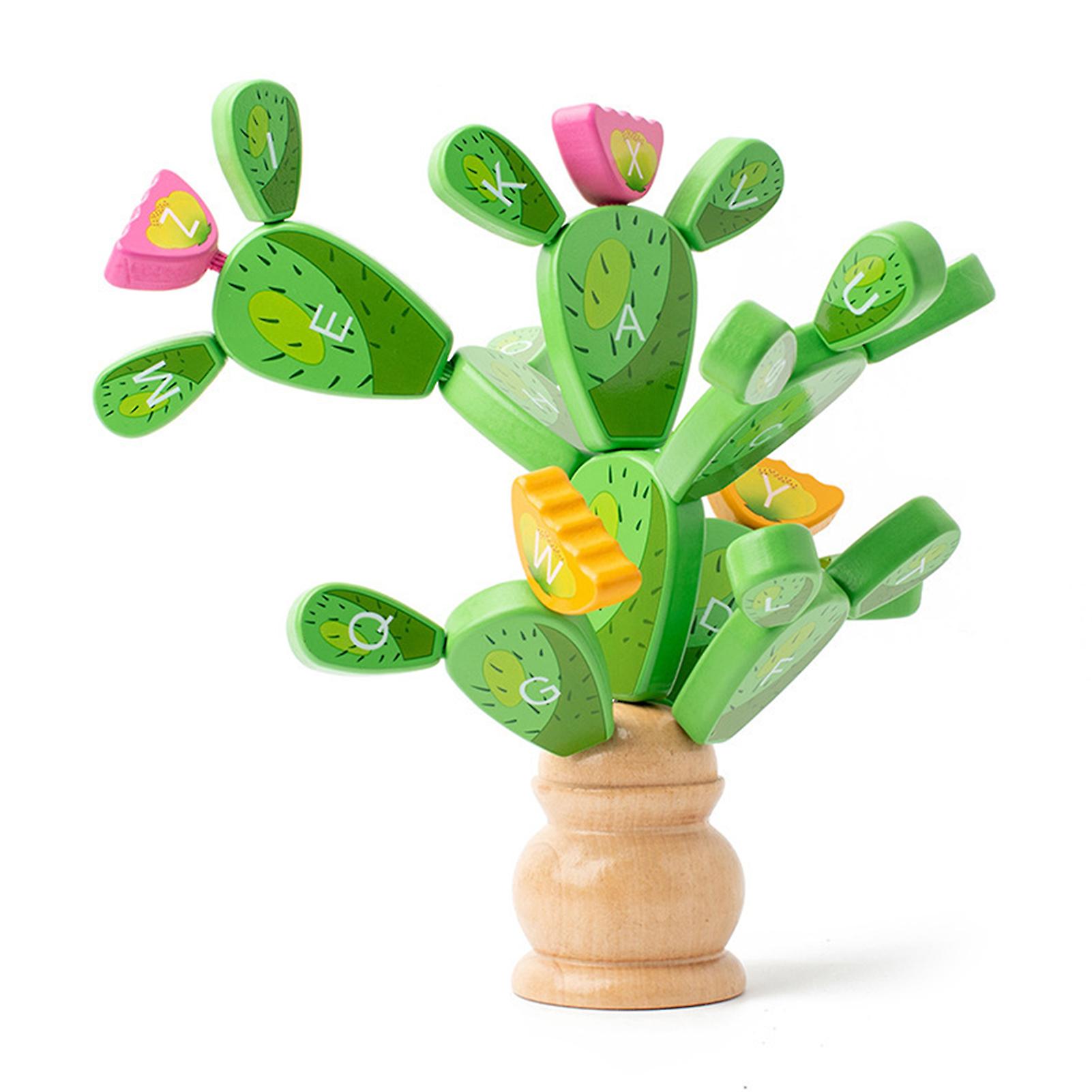Early Education Cactuses Toy Interactive Personalized Assembled Plaything for Kids