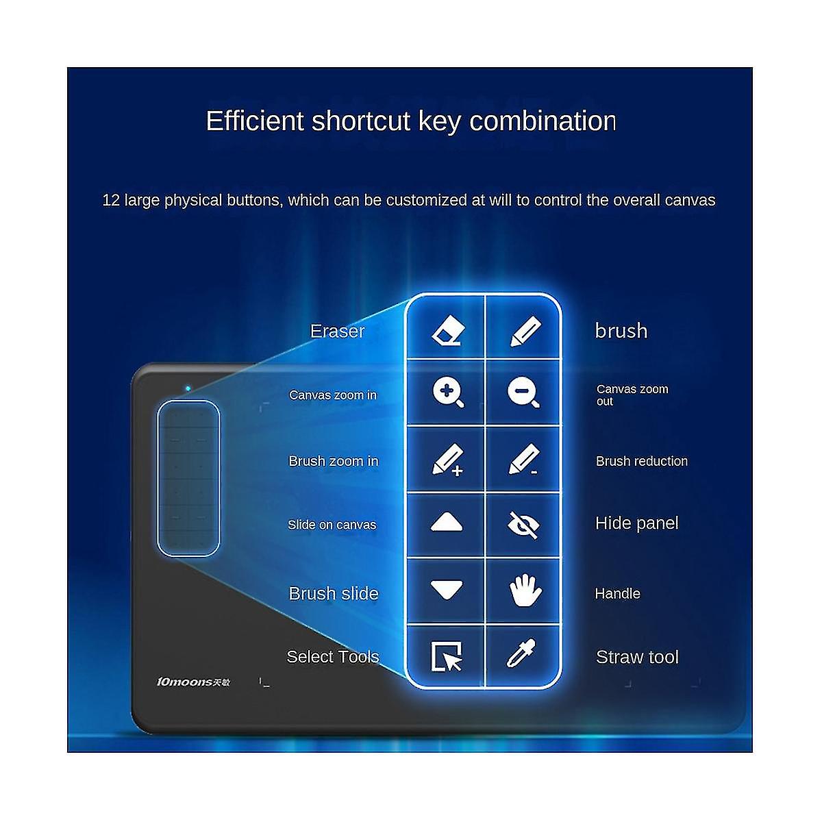 G12 Digital Board Can Be Connected To The Cell Phone Hand Drawing Board Computer Drawing Board Handwriting Board