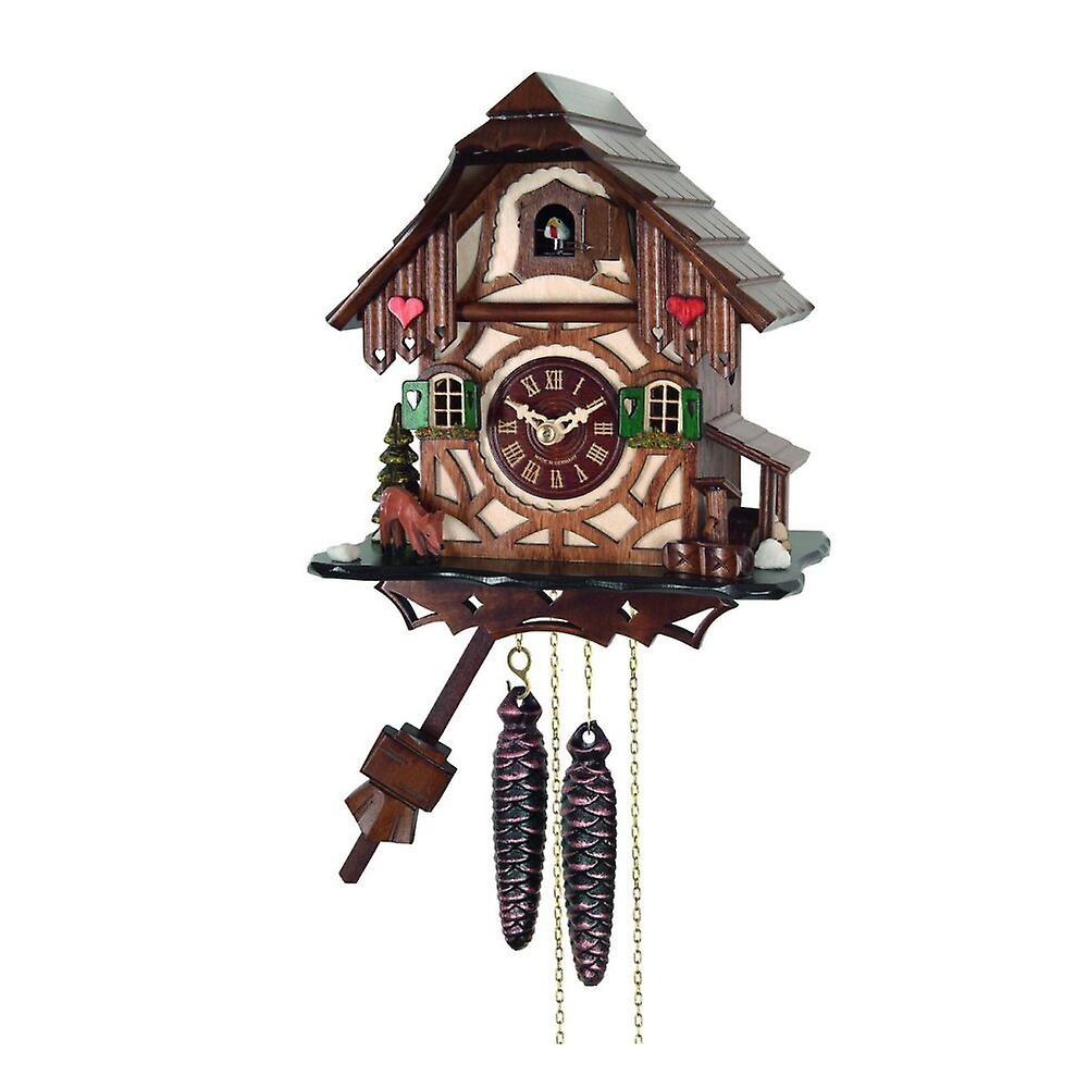 Engstler - 413 - Cuckoo Clock - 1-Day Chain Hoist - Walnut
