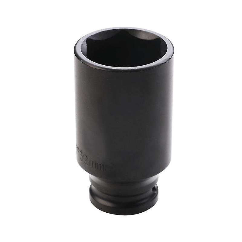 Black Tool Steel Pneumatic Hex Socket - 1 Piece, 79x45mm