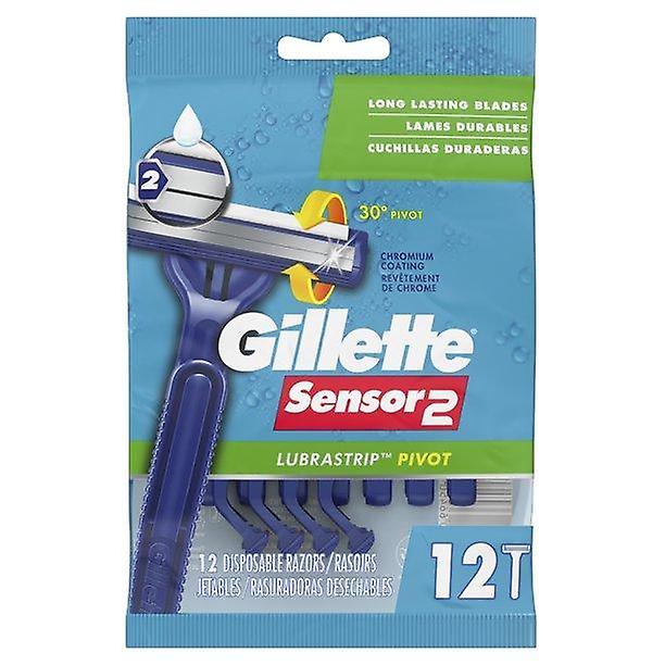 Gillette Sensor2 forgófejes férfi eldobható borotvák, 12 ct