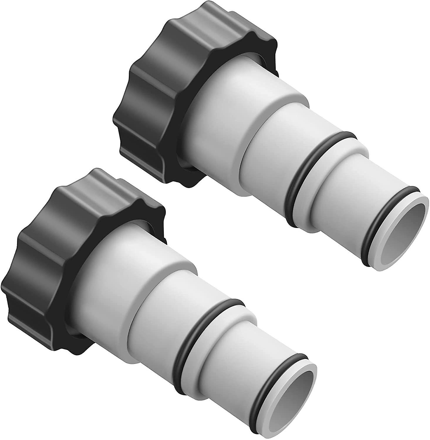 2 sets of pool hose adapters pool valve fittings - 15.49 x 12.8 x 7.39 cm