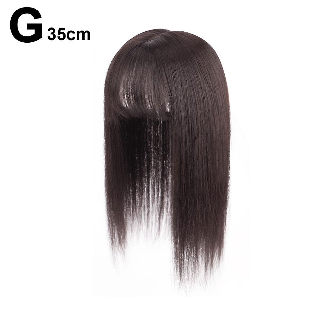 Matt High Temp Wire Bangs Wig 25cm 35cm 4 Colors Natural Look Heat Resistant Easy To Style