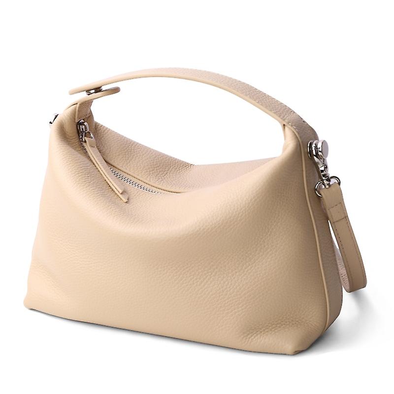 Handväska Dam Väska Kvinna Lyx Mjuk Äkta Läder Handväska Dam Mode Dagligen Ledigt Axelväska Flickor Crossbody Messenger