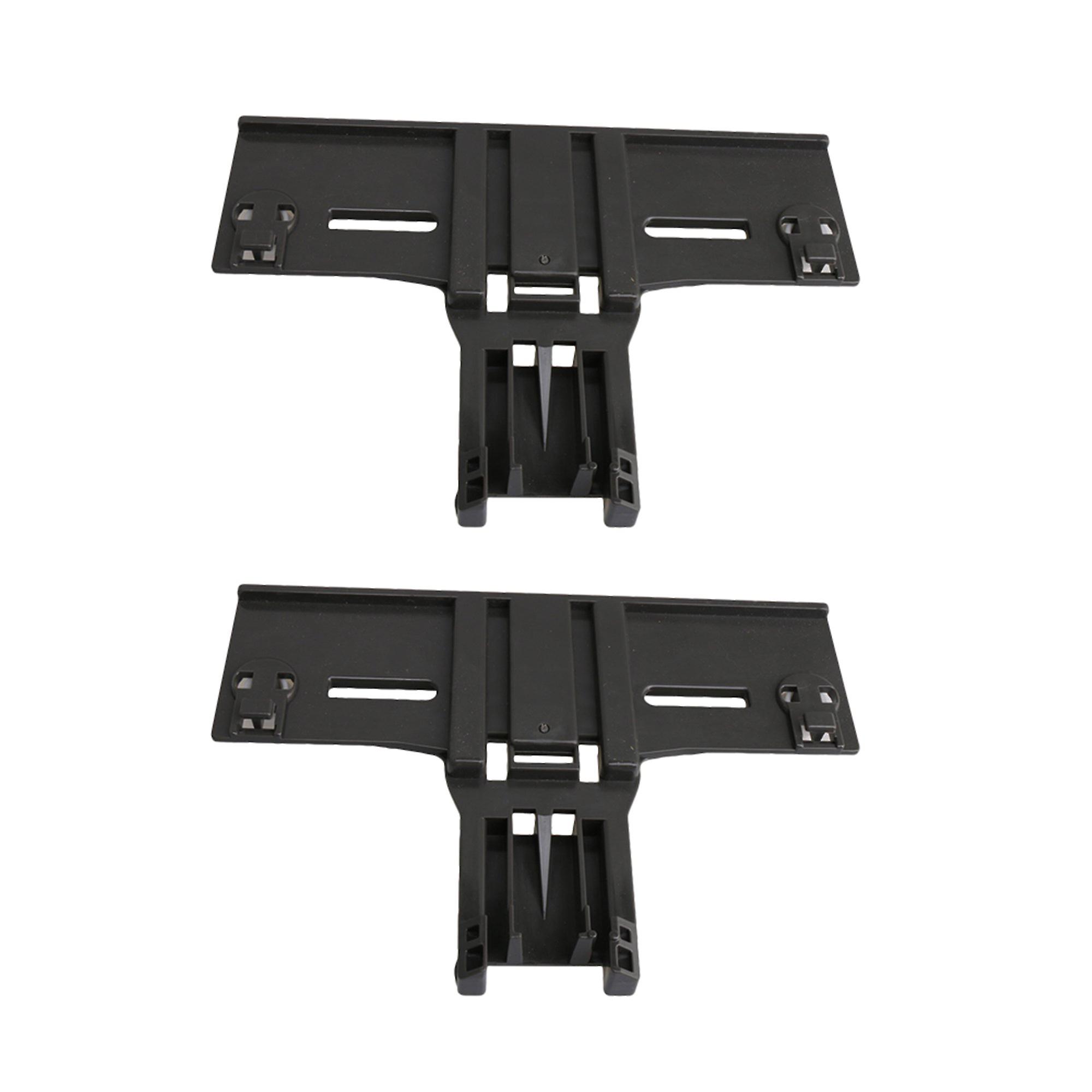 2 Pcs Kitchen Replacement Dishwasher Upper Top Rack Adjuster W10350376