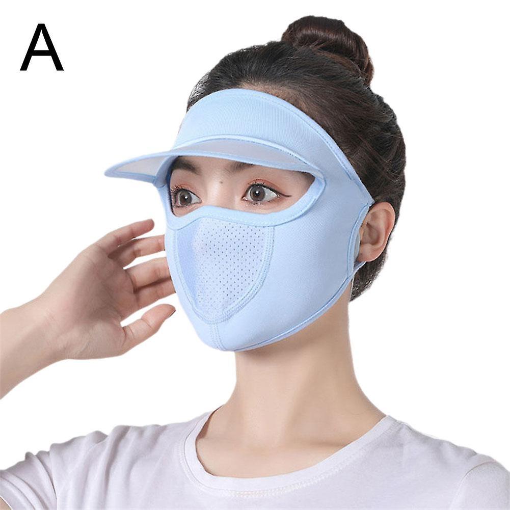 Breathable Sunscreen Mask Full Face Sun Protection Thin Section Breathable