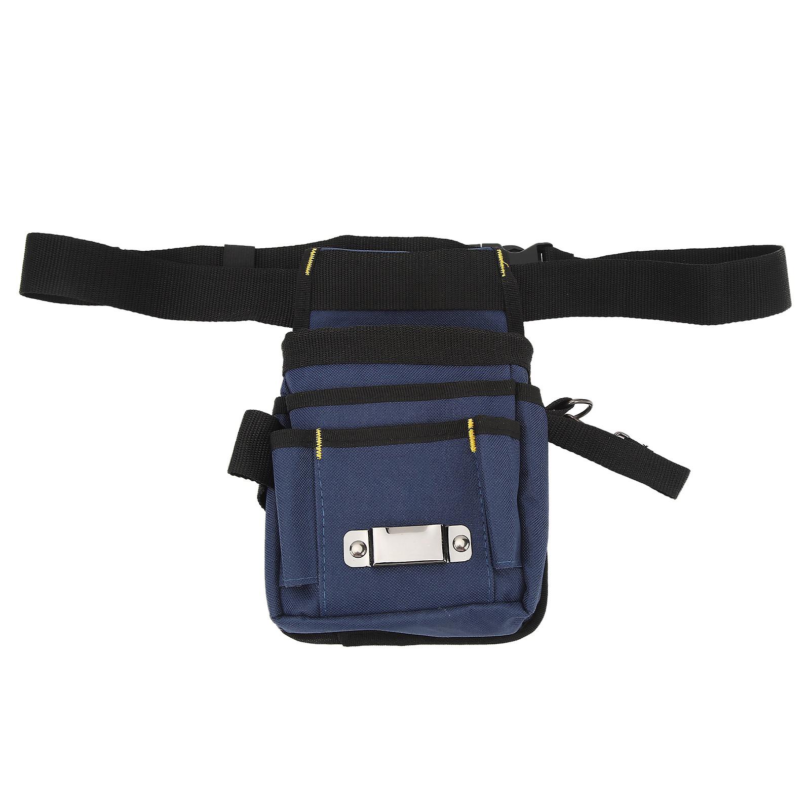 Waist Tool Bag Adjustable Multi Functional Belt Pocket Pouch Toolbag for Electrician Worker