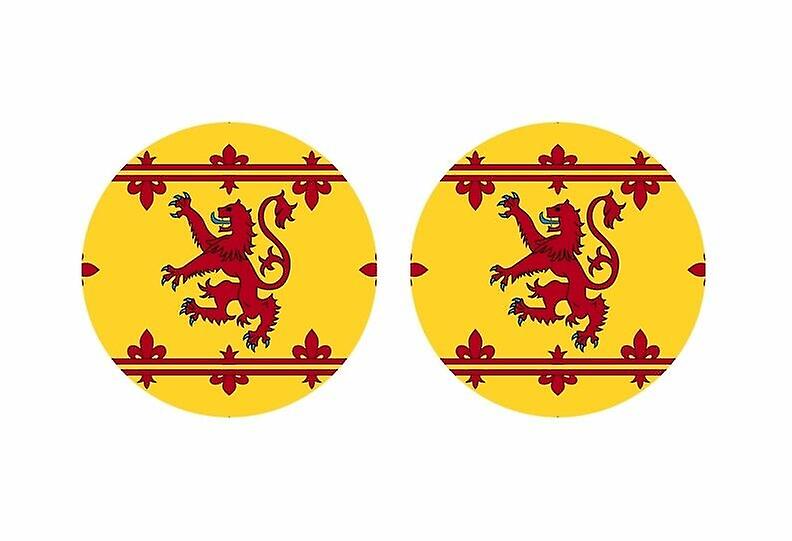 2x sticker sticker round cocarde flag scottish scottish Scots