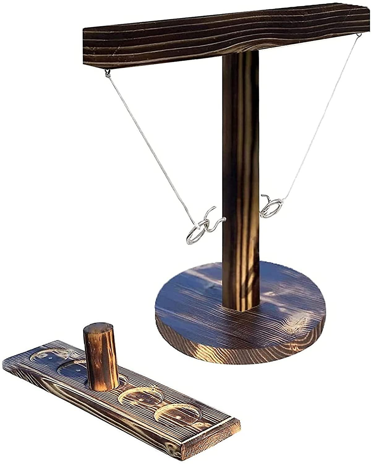 Ring Toss Shot Games Handheld Board with Shot Ladder Bundle