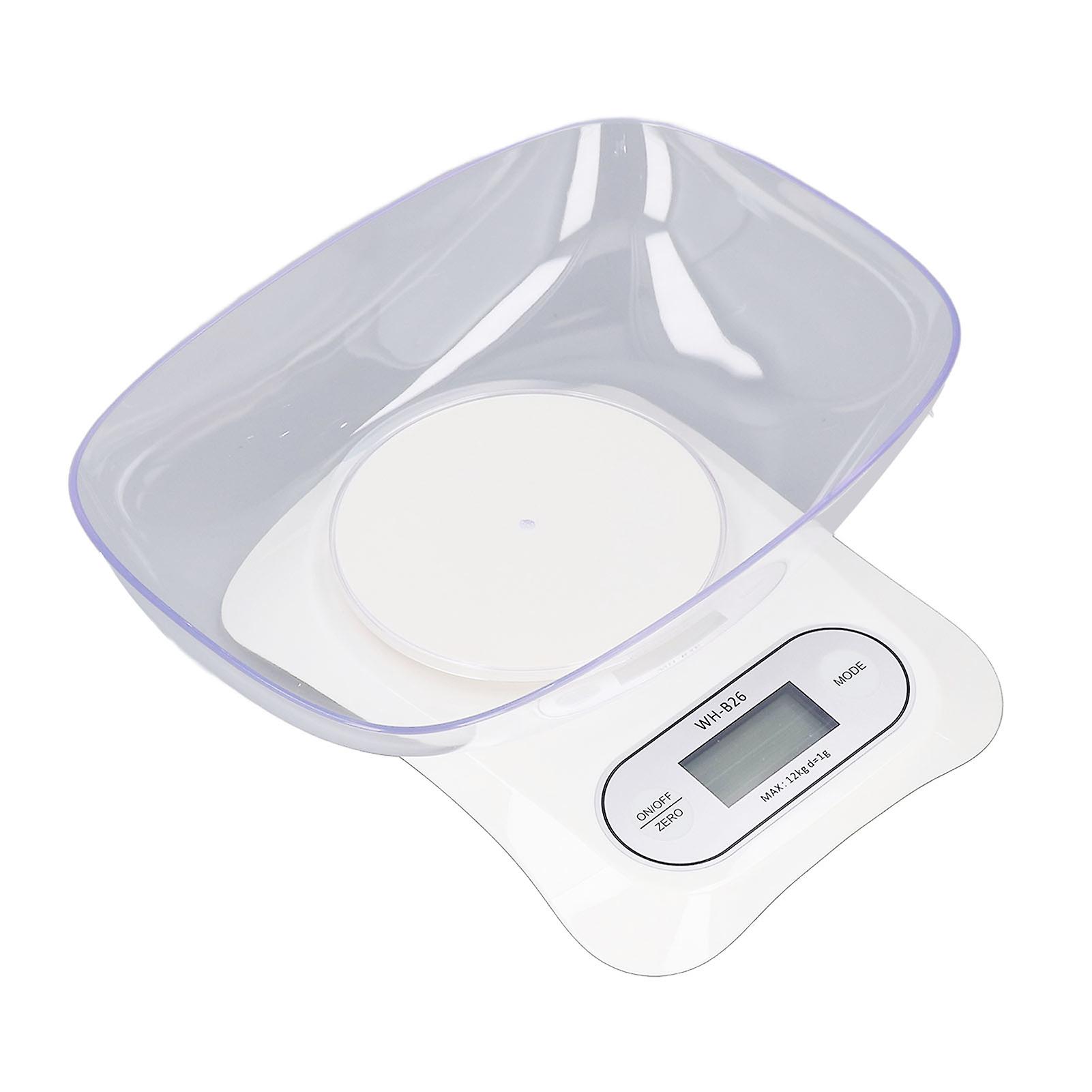 Digital Scale with USB Cable Timing Function Electronic Weighing Scale for Laboratory Kitchen 