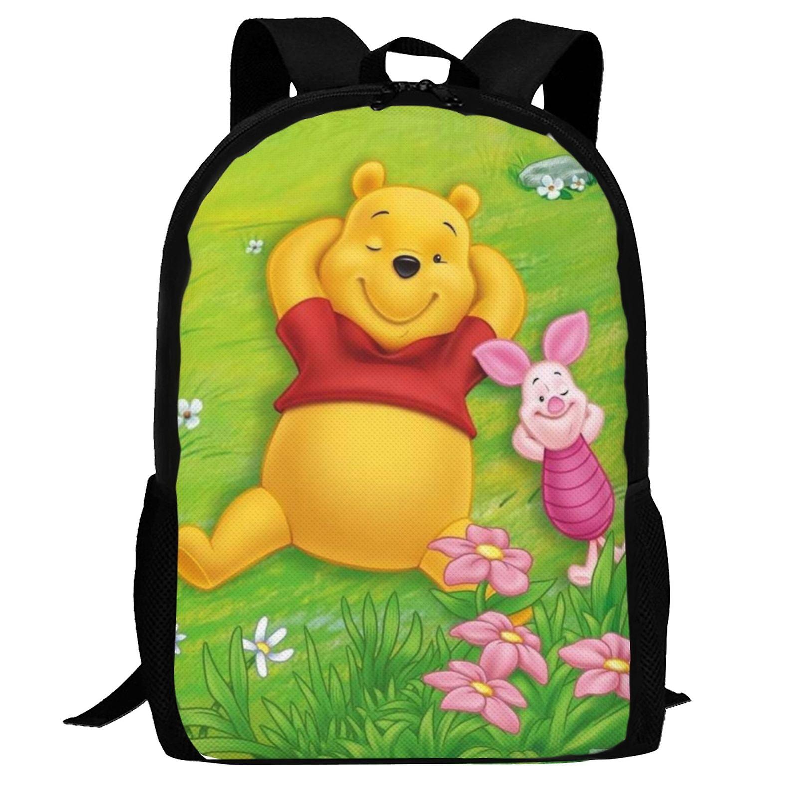 Winnie The Pooh Backpack,Laptop Backpack Lightweight Casual DaypackMulti-Function Travel Backpack
